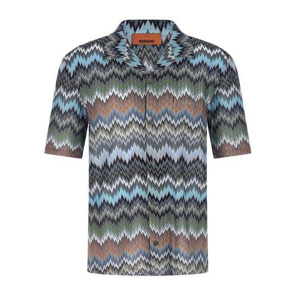 Missoni Men Chevron Snake Shirt
